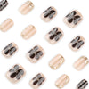 12 Sizes-24 Pcs Press On Nails JP4023
