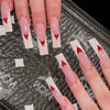 12 Sizes-24 Pcs Press On Nails Y1064