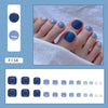 12 Sizes-24 Pcs Press On Nails F134