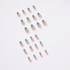 12 Sizes-24 Pcs Press On Nails JP1428