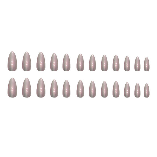 12 Sizes-24 Pcs Press On Nails W1300