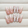 12 Sizes-24 Pcs Press On Nails MY075