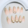 12 Sizes-24 Pcs Press On Nails Z1017