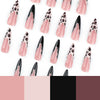 12 Sizes-24 Pcs Press On Nails JP3591
