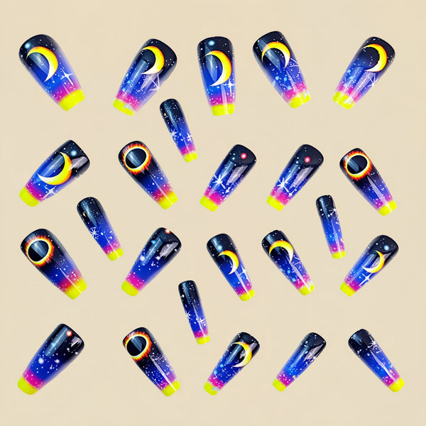 12 Sizes-24 Pcs Press On Nails Y775-2