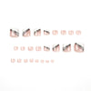 12 Sizes-24 Pcs Press On Nails JP1650