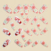 12 Sizes-24 Pcs Press On Nails Y1311