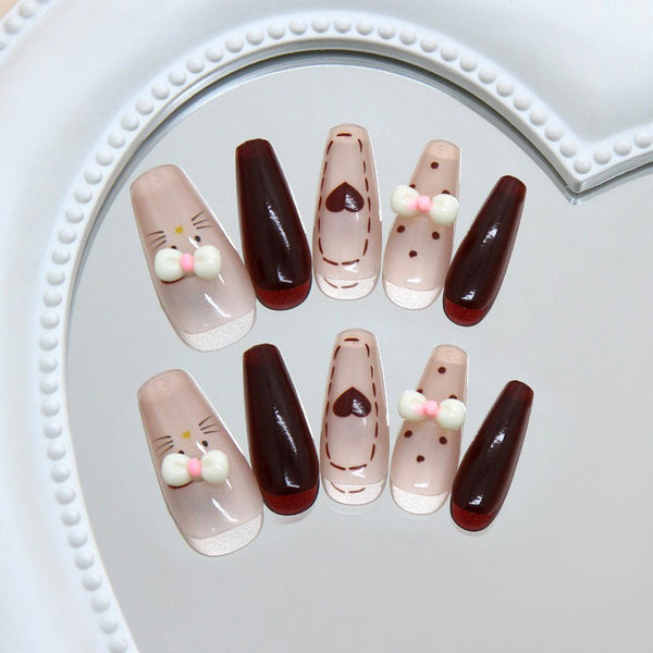 30 Pcs Press On Nails Z1294