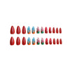 12 Sizes-24 Pcs Press On Nails Y236