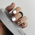 12 Sizes-24 Pcs Press On Nails W779