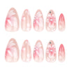 12 Sizes-24 Pcs Press On Nails JP3882