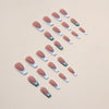 12 Sizes-24 Pcs Press On Nails W547