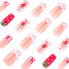 12 Sizes-24 Pcs Press On Nails JP4045