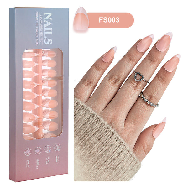 12 Sizes-24 Pcs Press On Nails FS003