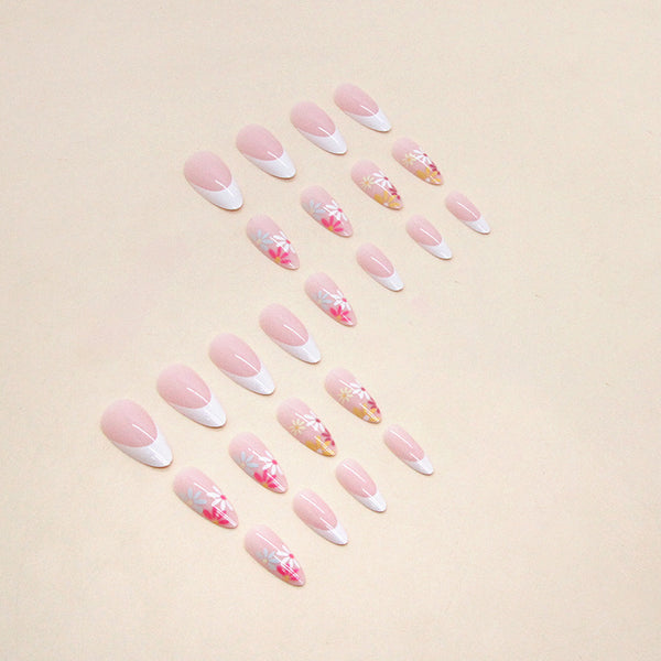 12 Sizes-24 Pcs Press On Nails W880