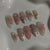 12 Sizes-24 Pcs Press On Nails JP3300