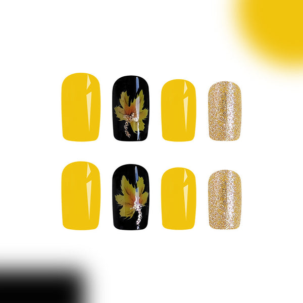 12 Sizes-24 Pcs Press On Nails C613