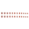 12 Sizes-24 Pcs Press On Nails Z566