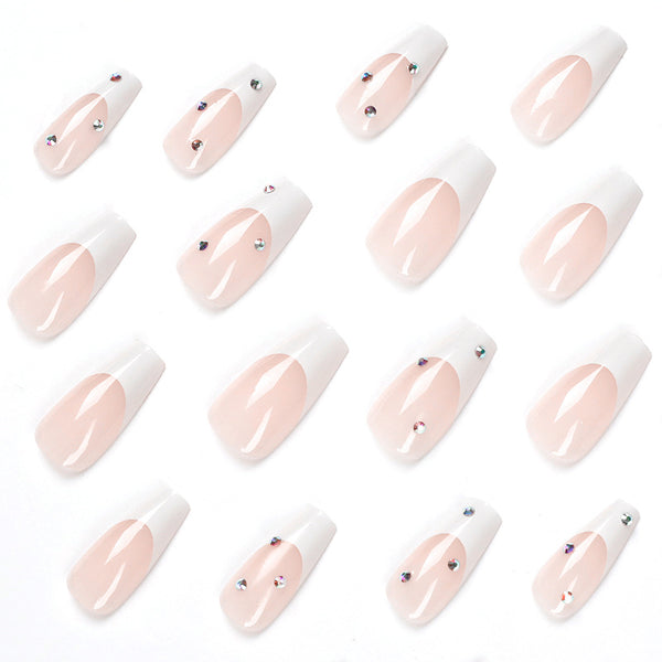 12 Sizes-24 Pcs Press On Nails JP1559