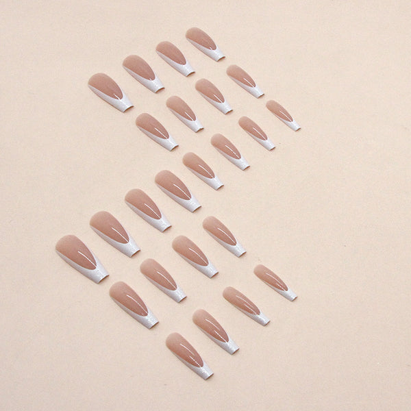 12 Sizes-24 Pcs Press On Nails W697