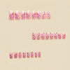 12 Sizes-24 Pcs Press On Nails Y526