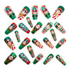 12 Sizes-24 Pcs Press On Nails Y1250