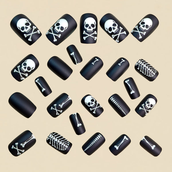 12 Sizes-24 Pcs Press On Nails y2061-24