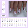 12 Sizes-24 Pcs Press On Nails W526