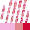 12 Sizes-24 Pcs Press On Nails JP3054