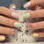 12 Sizes-24 Pcs Press On Nails JP2839