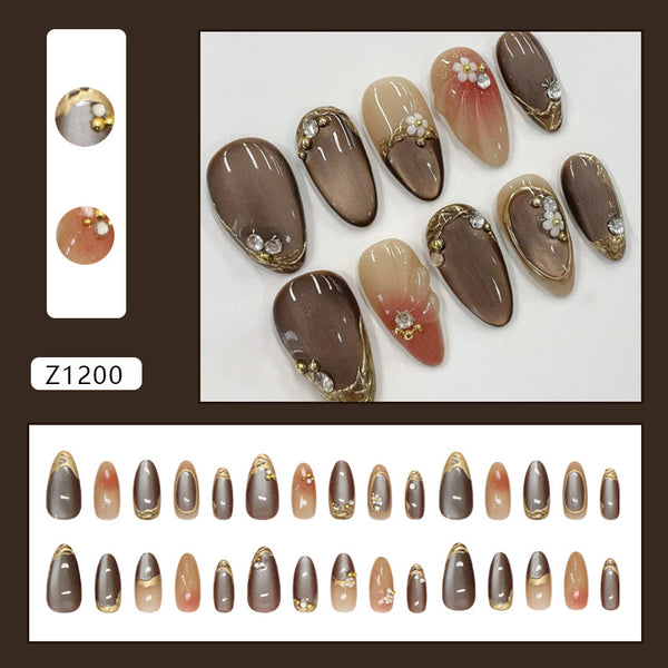 30 Pcs Press On Nails Z1200