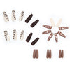 12 Sizes-24 Pcs Press On Nails W122