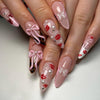 12 Sizes-24 Pcs Press On Nails Z1073