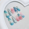 12 Sizes-24 Pcs Press On Nails Z1116
