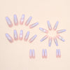 12 Sizes-24 Pcs Press On Nails Z640