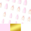 12 Sizes-24 Pcs Press On Nails JP2497