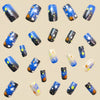 12 Sizes-24 Pcs Press On Nails Y504