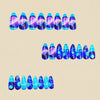12 Sizes-24 Pcs Press On Nails Y1846