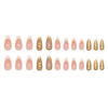 12 Sizes-24 Pcs Press On Nails Z1040