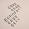 12 Sizes-24 Pcs Press On Nails W1273