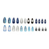 12 Sizes-24 Pcs Press On Nails W2087