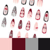 12 Sizes-24 Pcs Press On Nails JP4206