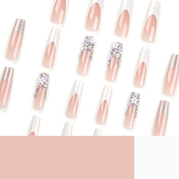 12 Sizes-24 Pcs Press On Nails JP2933