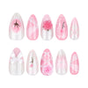 12 Sizes-24 Pcs Press On Nails JP3405