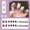 12 Sizes-24 Pcs Press On Nails Z056