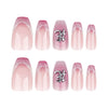 12 Sizes-24 Pcs Press On Nails JP3439