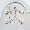 12 Sizes-24 Pcs Press On Nails Z1084