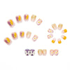 12 Sizes-24 Pcs Press On Nails Z119