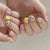 12 Sizes-24 Pcs Press On Nails Z799