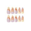 12 Sizes-24 Pcs Press On Nails JP1510